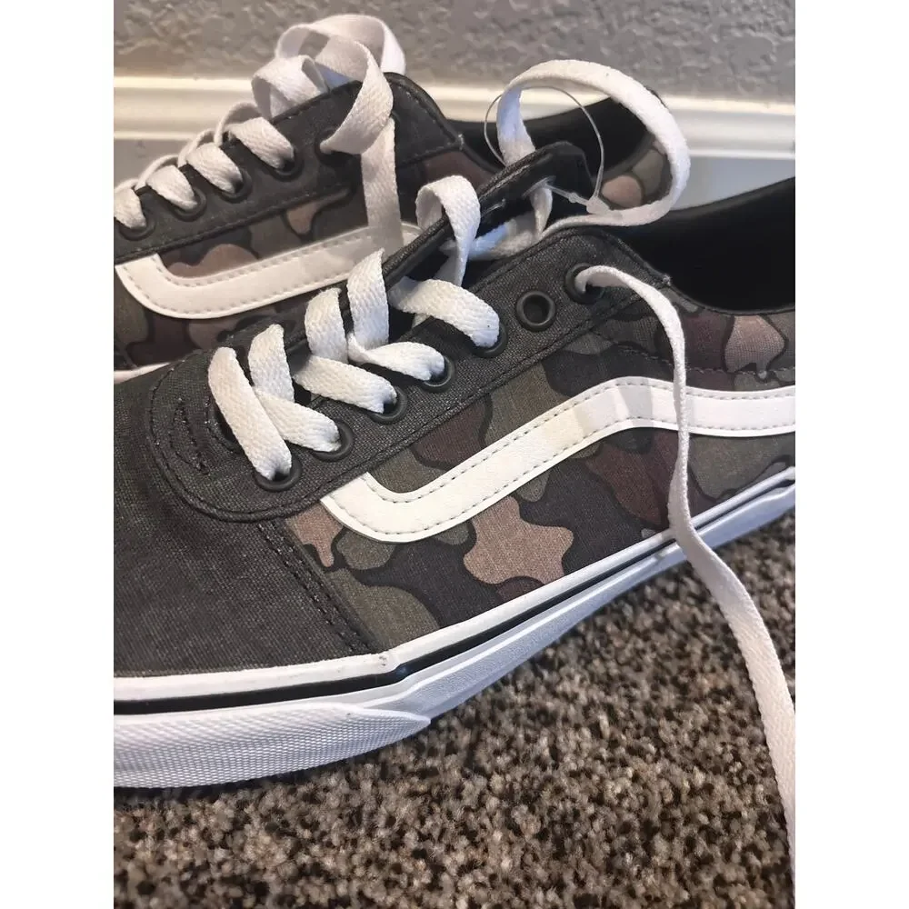MEN'S VANS WARD SKATE SHOES -CAMOUFLAGE